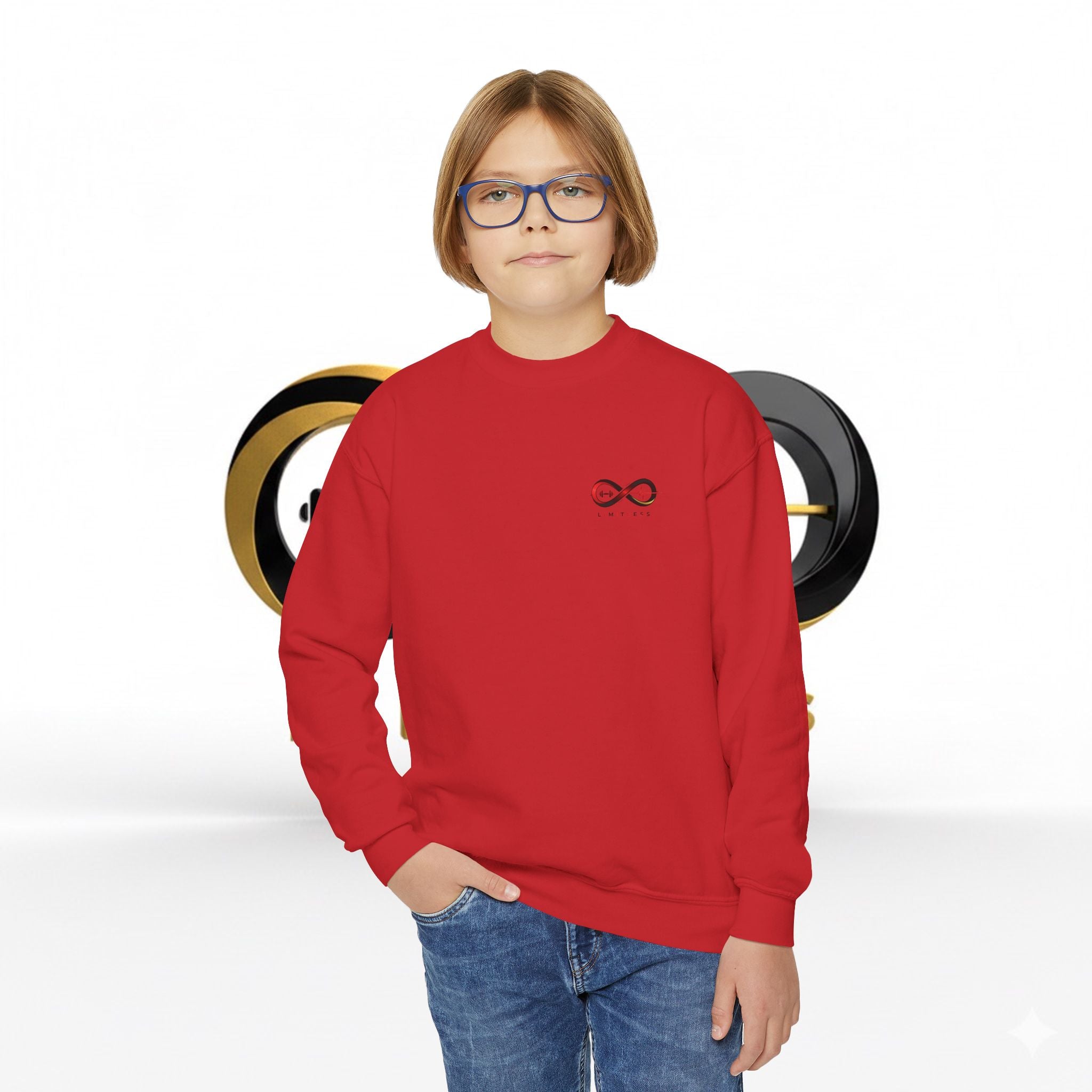 “Limitless” Youth Crewneck Sweatshirt