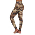 “Limitless” Camo High-Waisted Leggings (Brown)