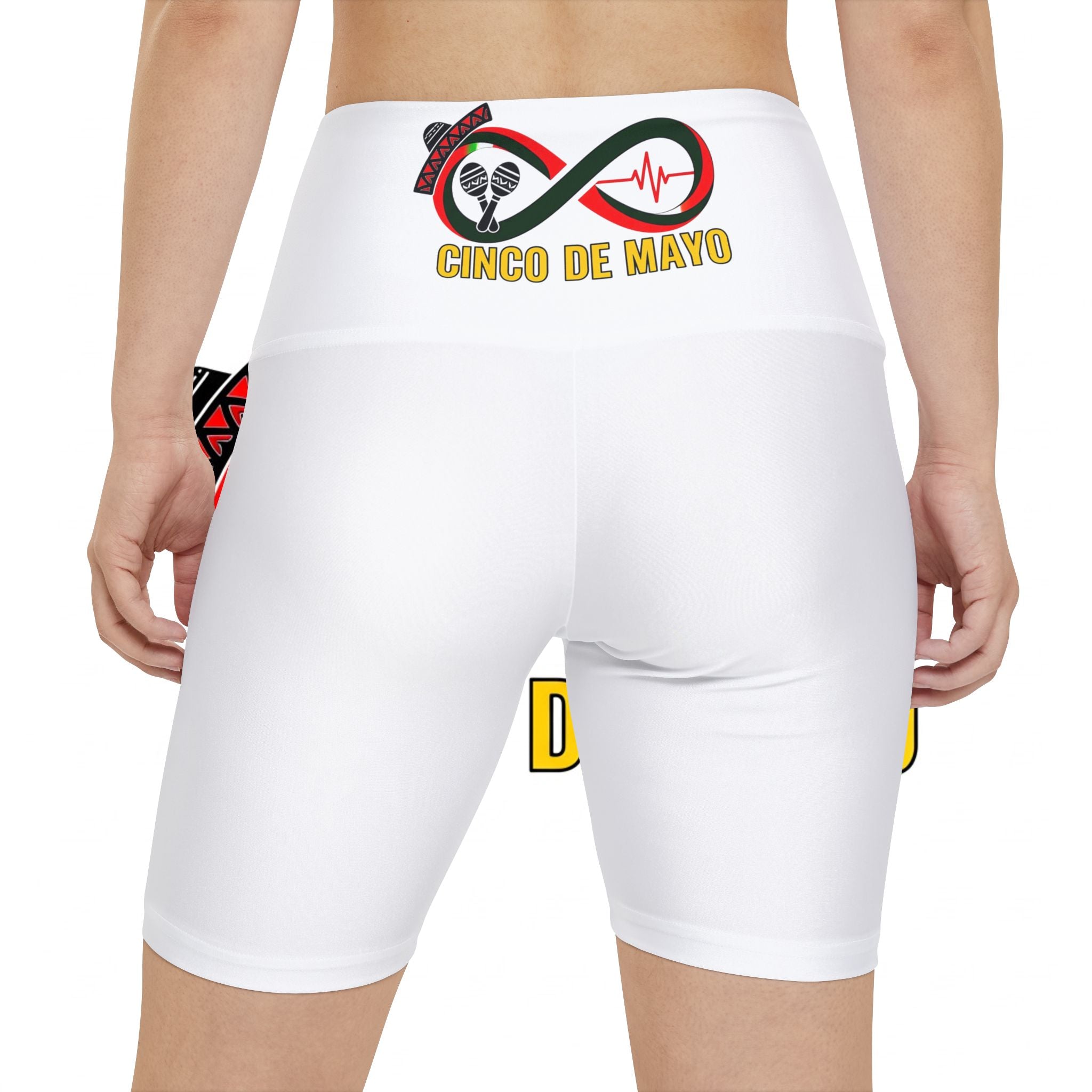 “Limitless” Cinco De Mayo Women's Shorts (White)