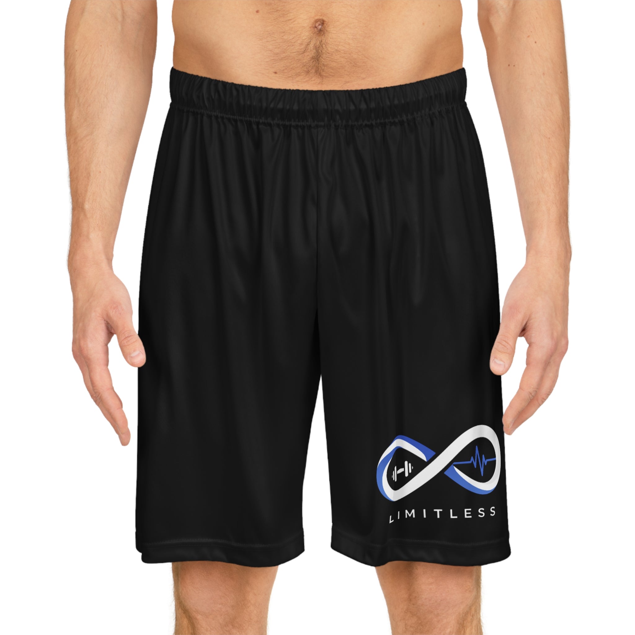 “Limitless” Basketball Shorts (Black)