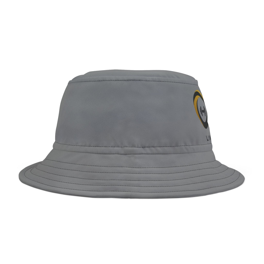 “Limitless” Bucket Hat (AOP): Grey