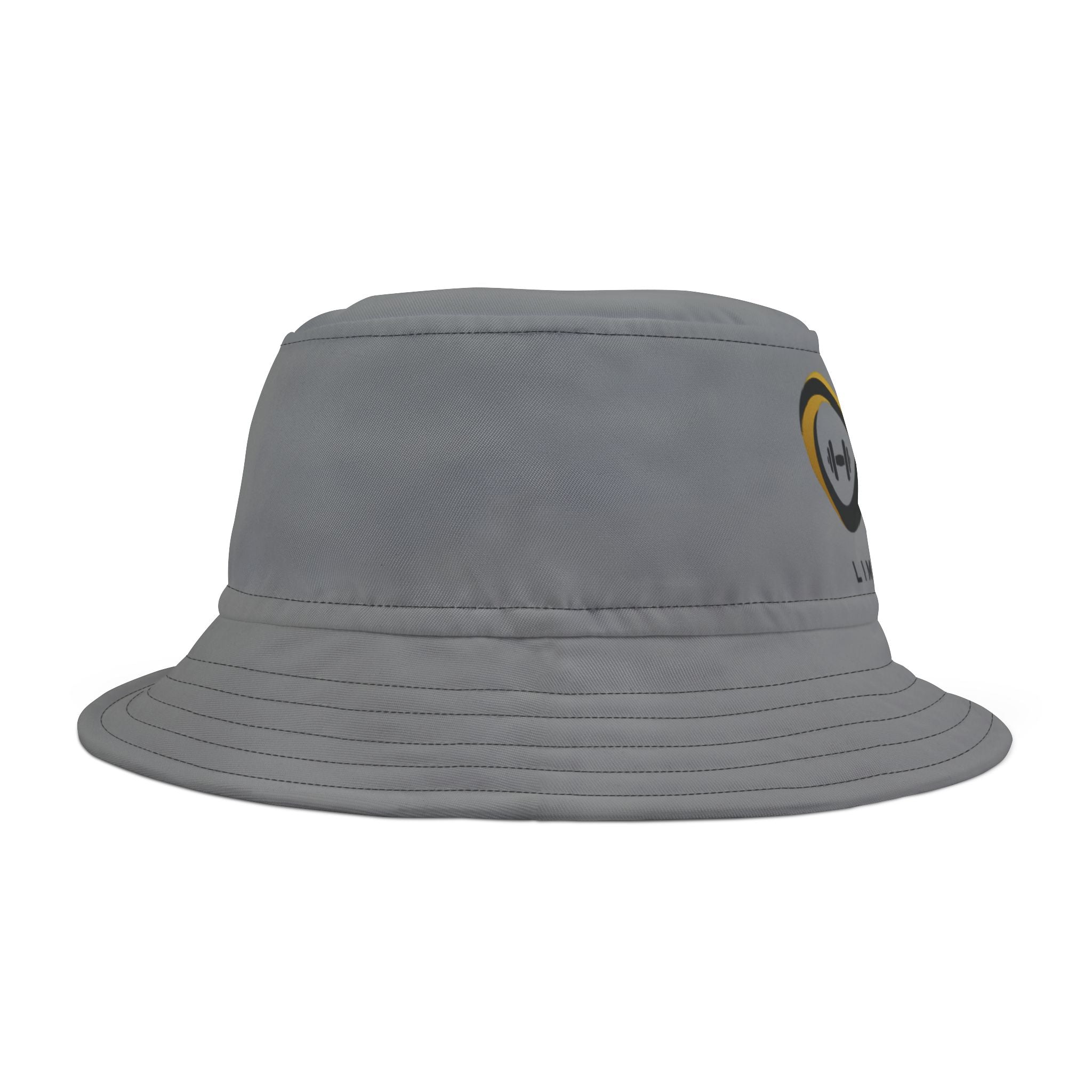 “Limitless” Bucket Hat (AOP): Grey
