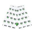 “Limitless” Halloween Basketball Shorts (White)