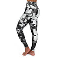“Limitless” Digital High-Waisted Leggings (Black & White)