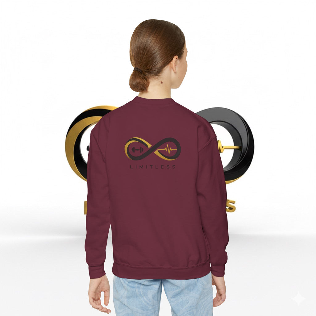 “Limitless” Youth Crewneck Sweatshirt
