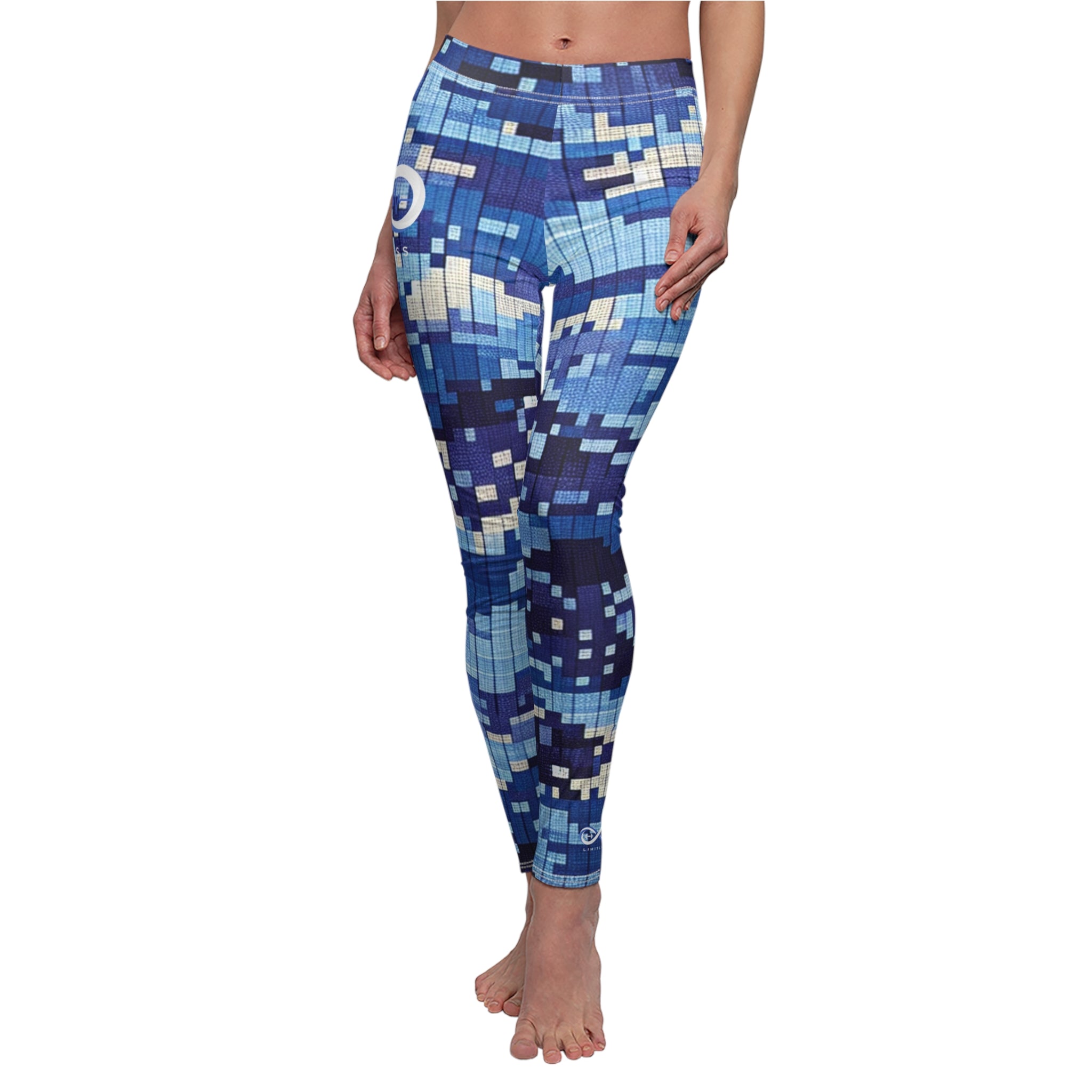 “Limitless” Camo Women's Leggings (Blue)