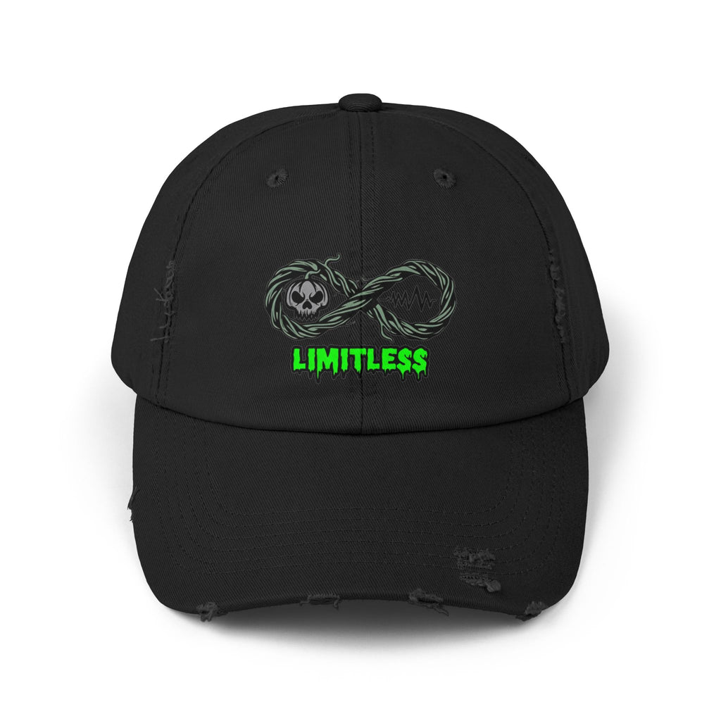 “Limitless” Halloween Unisex Distressed Cap