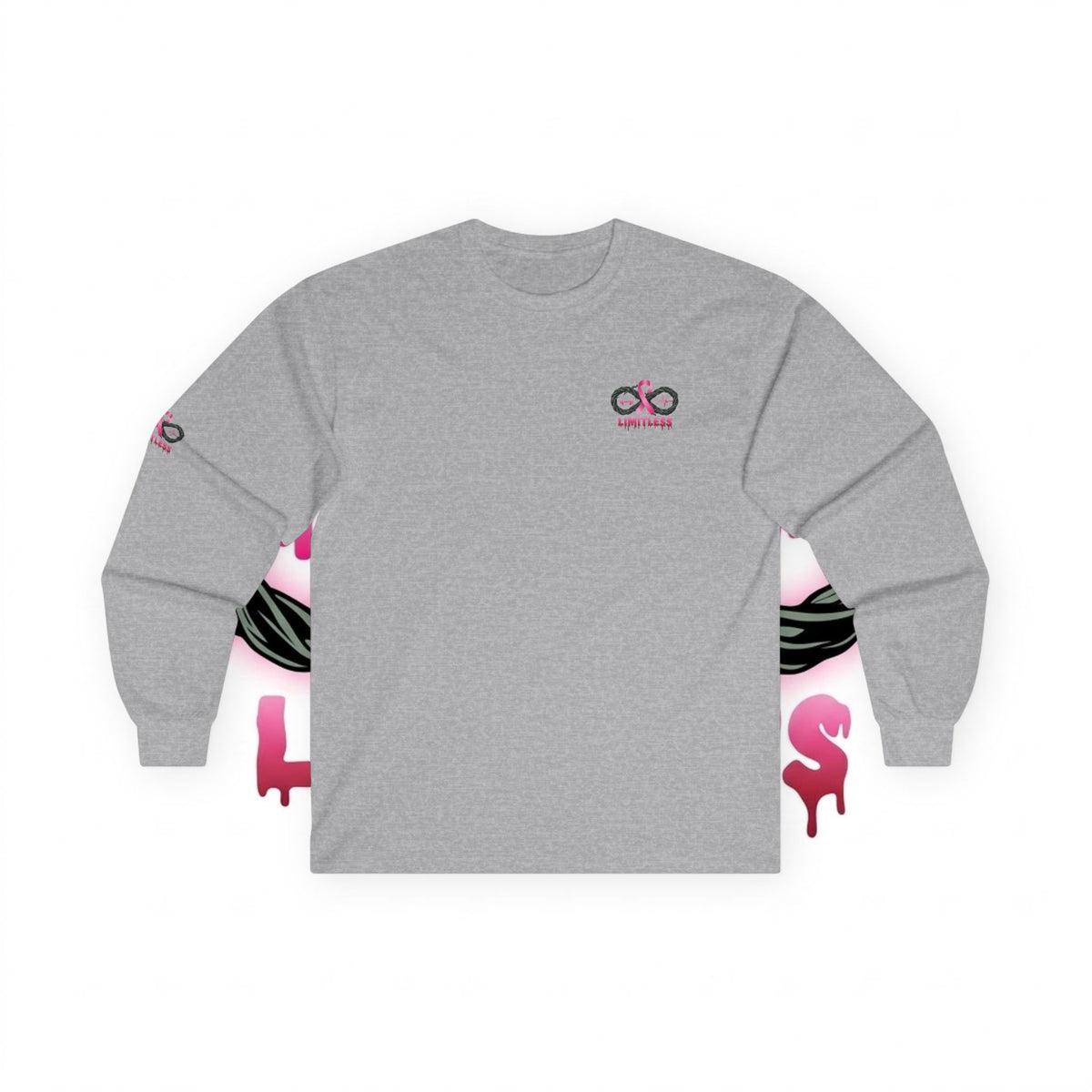 “Limitless” Breast Cancerween Long Sleeve Tee