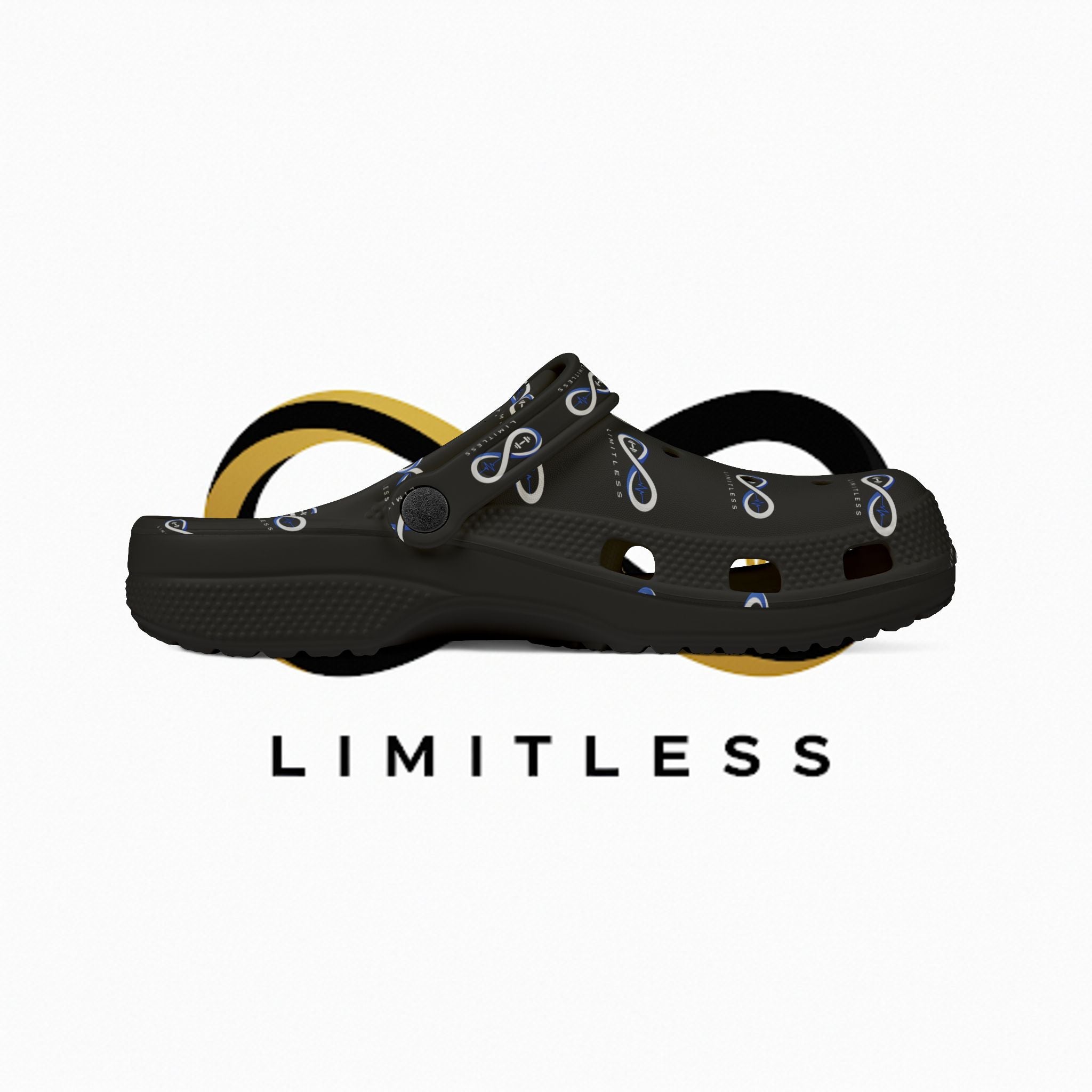 “Limitless” Rubber Shoes (AOP)