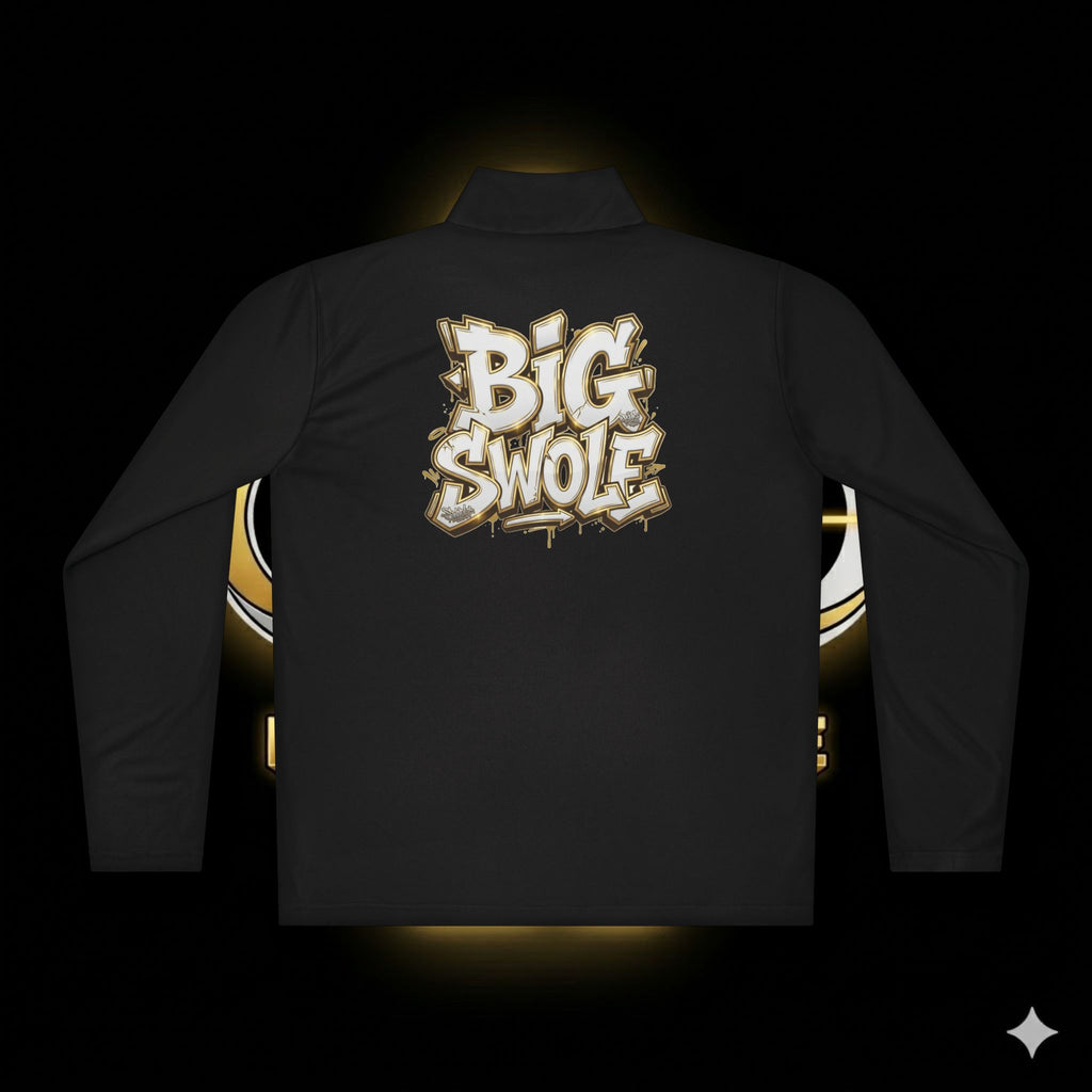 “Big Swole” Unisex Quarter-Zip Pullover