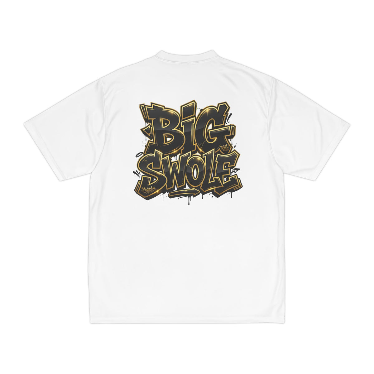 “Big Swole” Unisex Performance T-shirt