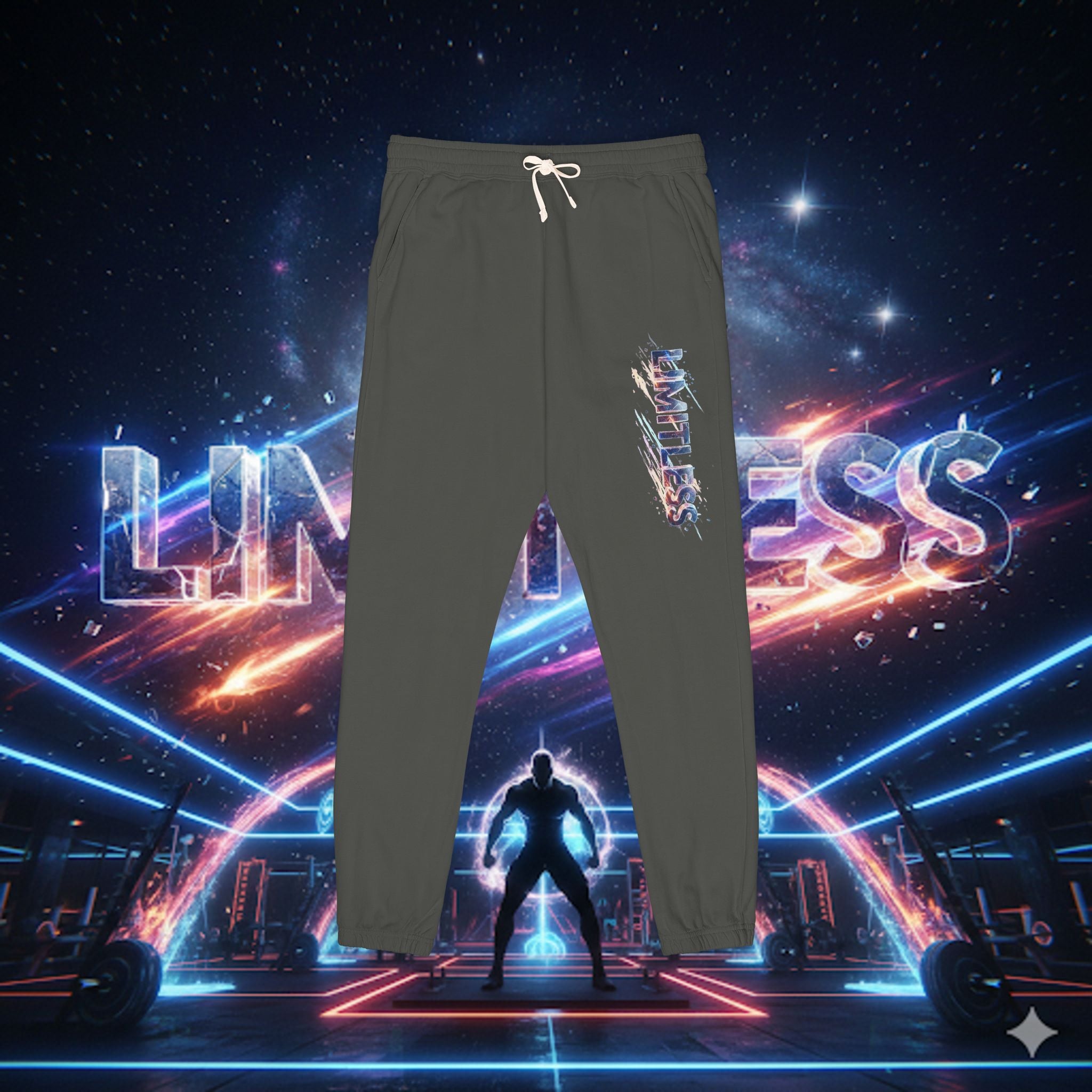 “Limitless” Unisex Fleece Sweatpants