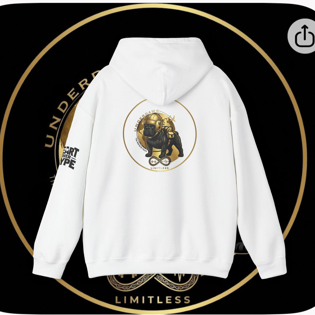 UnderDawg/Heart Over Hype Hoodie