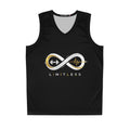“Limitless” Basketball Jersey (Black)