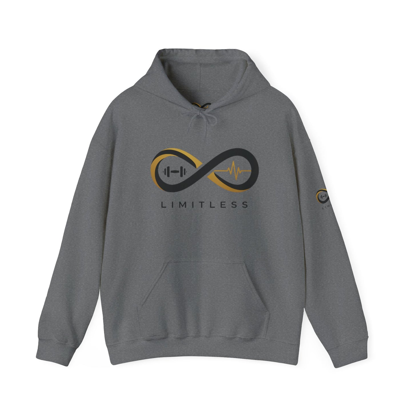 “Limitless” Unisex Plus Size Hooded Sweatshirt