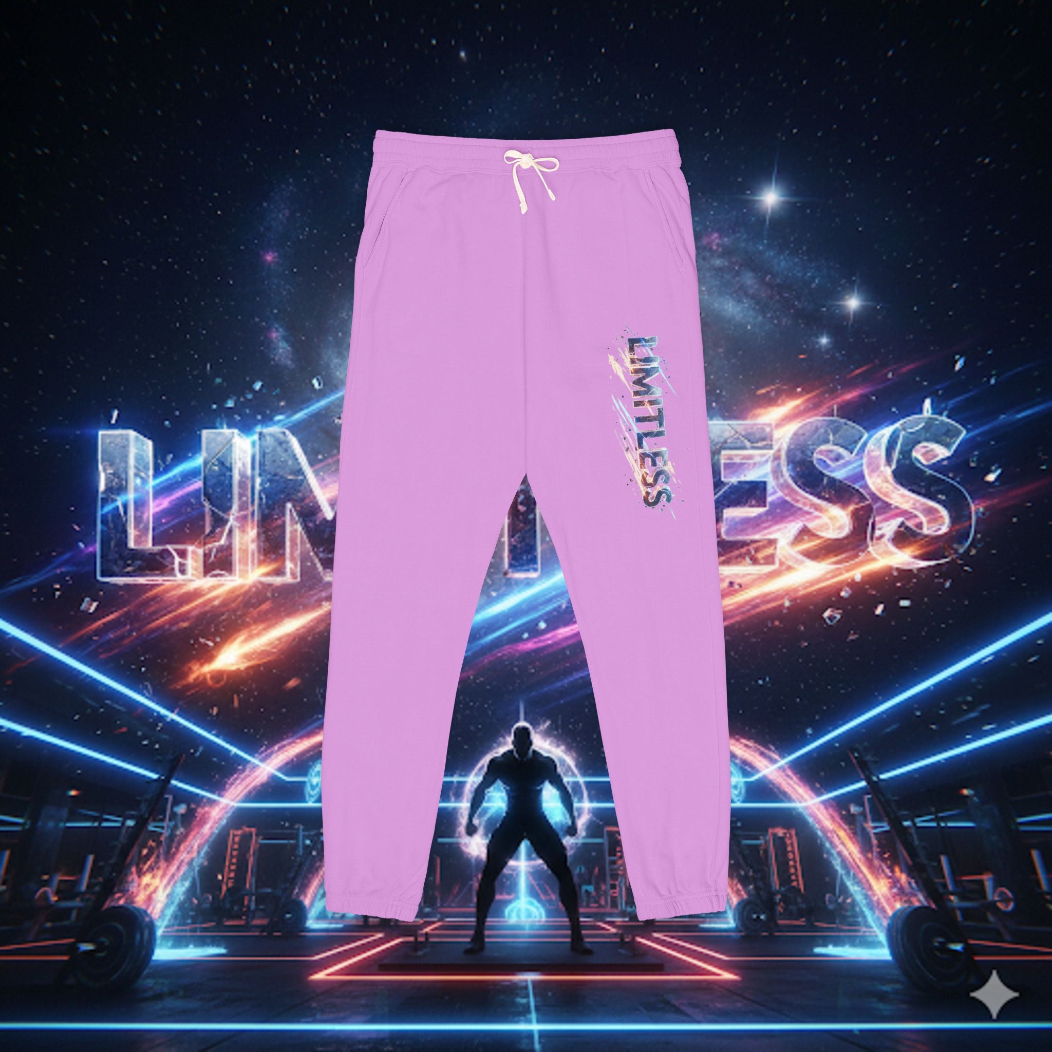“Limitless” Unisex Fleece Sweatpants