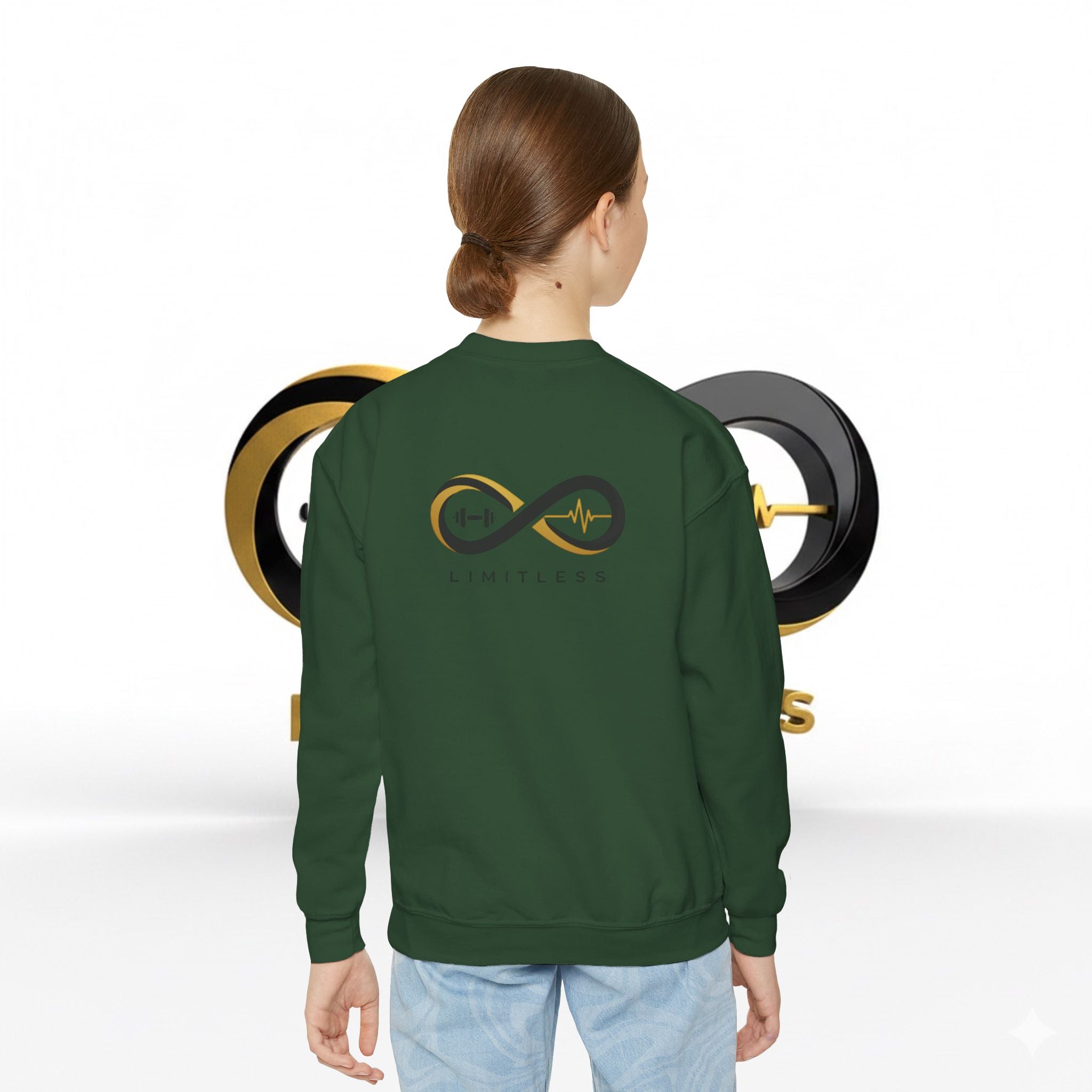 “Limitless” Youth Crewneck Sweatshirt