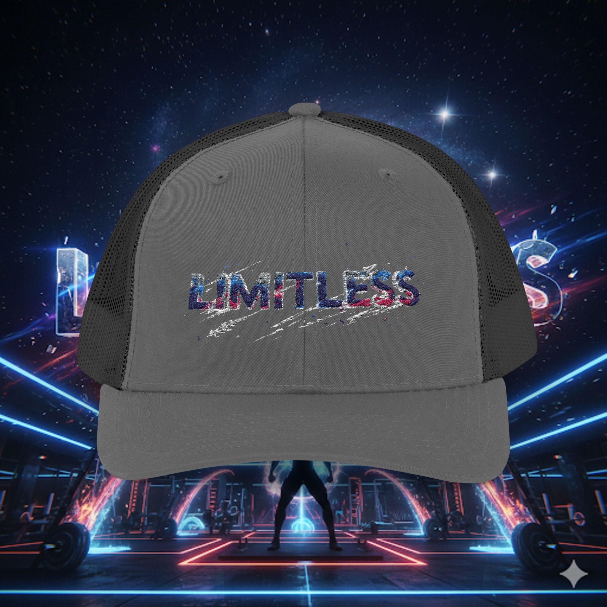“Limitless” Snapback Trucker Cap