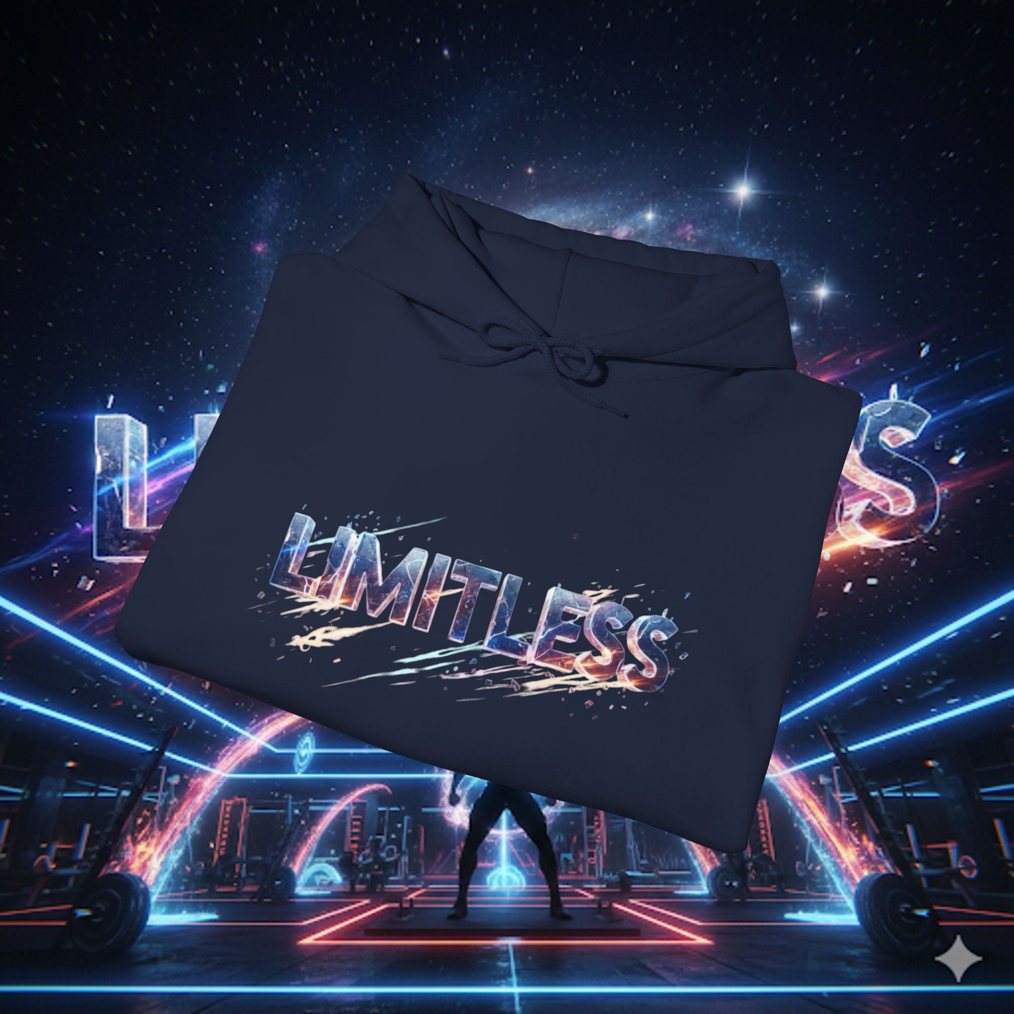 “Limitless” Unisex Hooded Sweatshirt