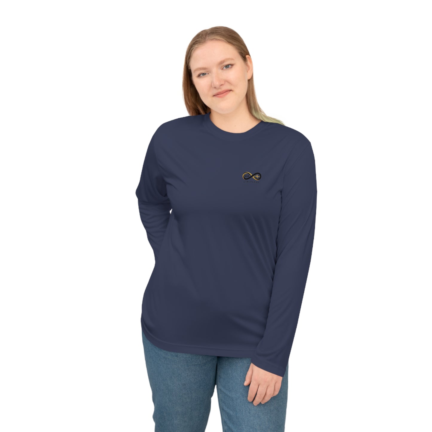 “Limitless” Unisex Performance Long Sleeve Shirt