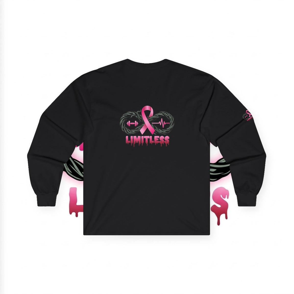 “Limitless” Breast Cancerween Long Sleeve Tee