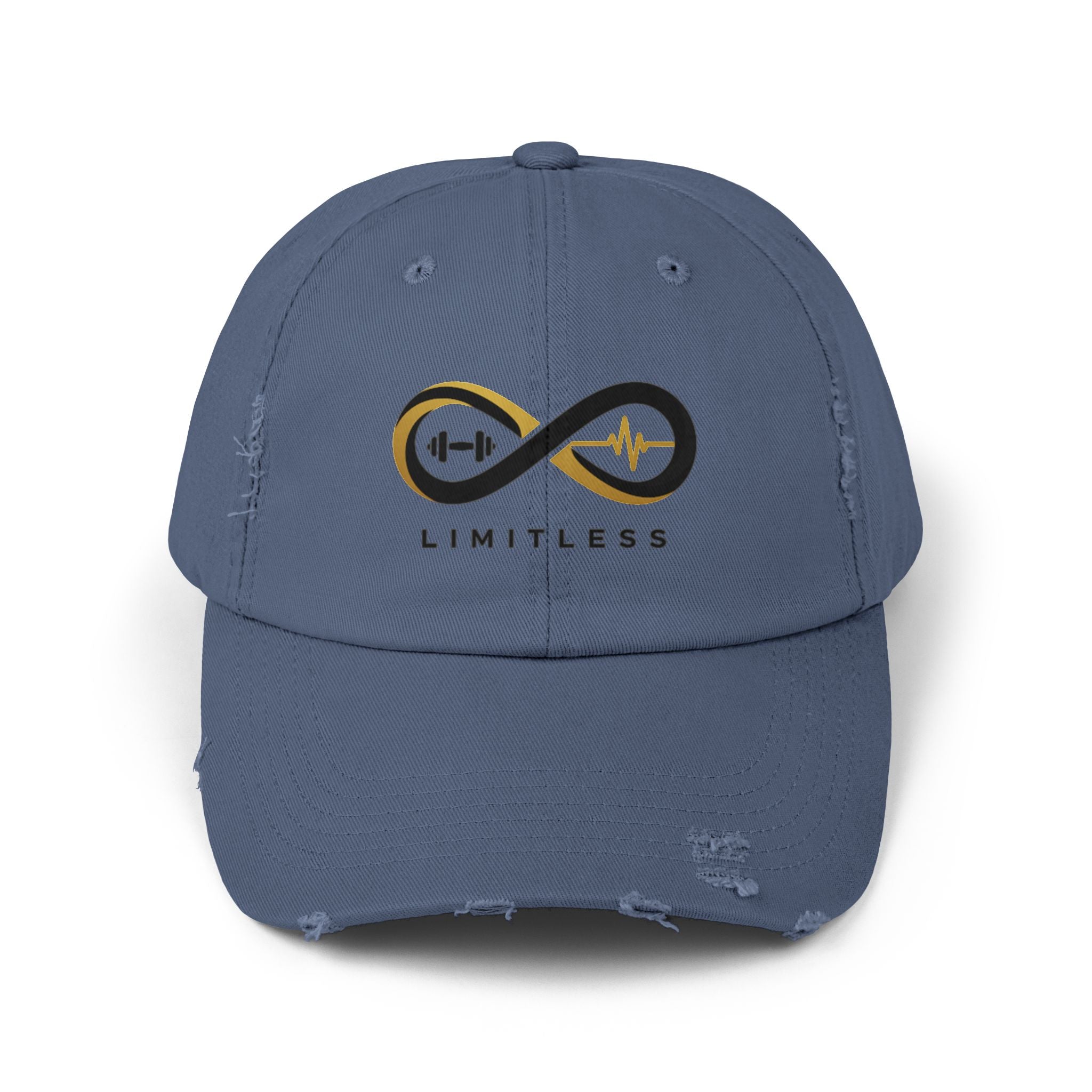 “Limitless” Unisex Distressed Cap