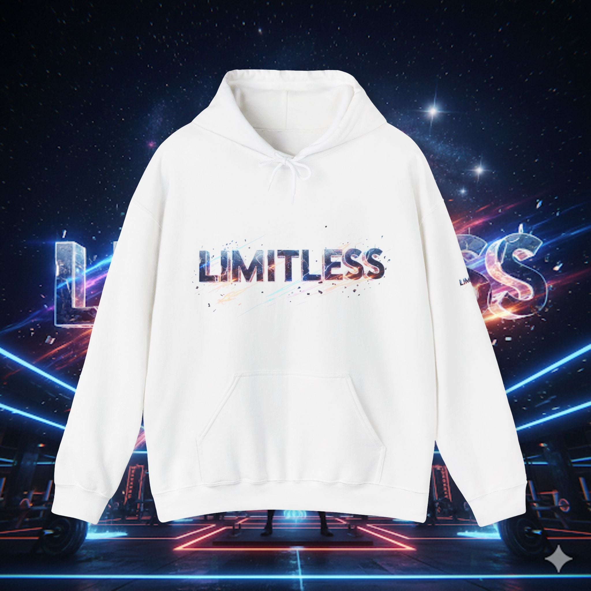 “Limitless BOLD ” Unisex Hooded Sweatshirt
