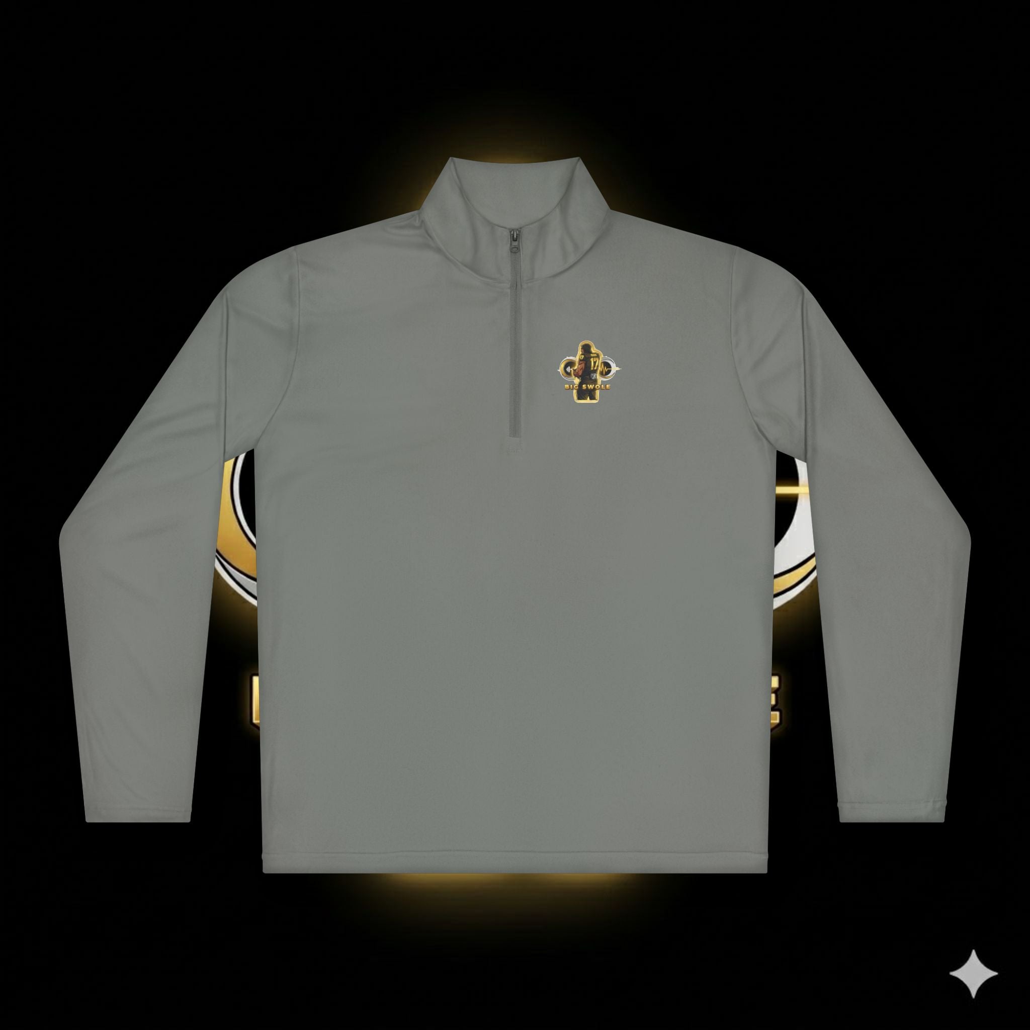 “Big Swole” Unisex Quarter-Zip Pullover
