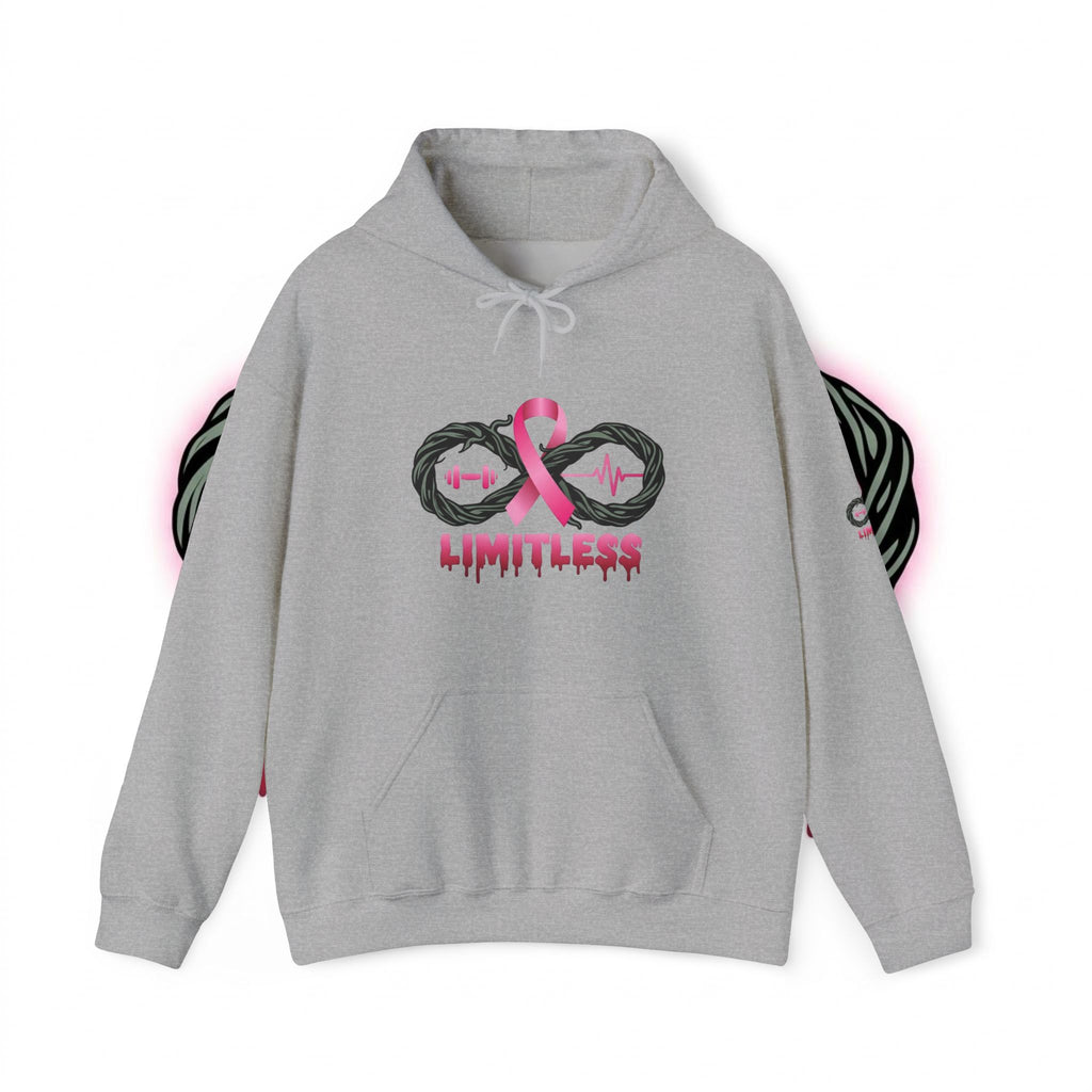 “Limitless” Breast Cancerween Unisex Hooded Sweatshirt