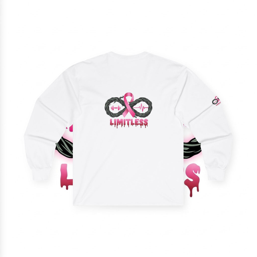 “Limitless” Breast Cancerween Long Sleeve Tee