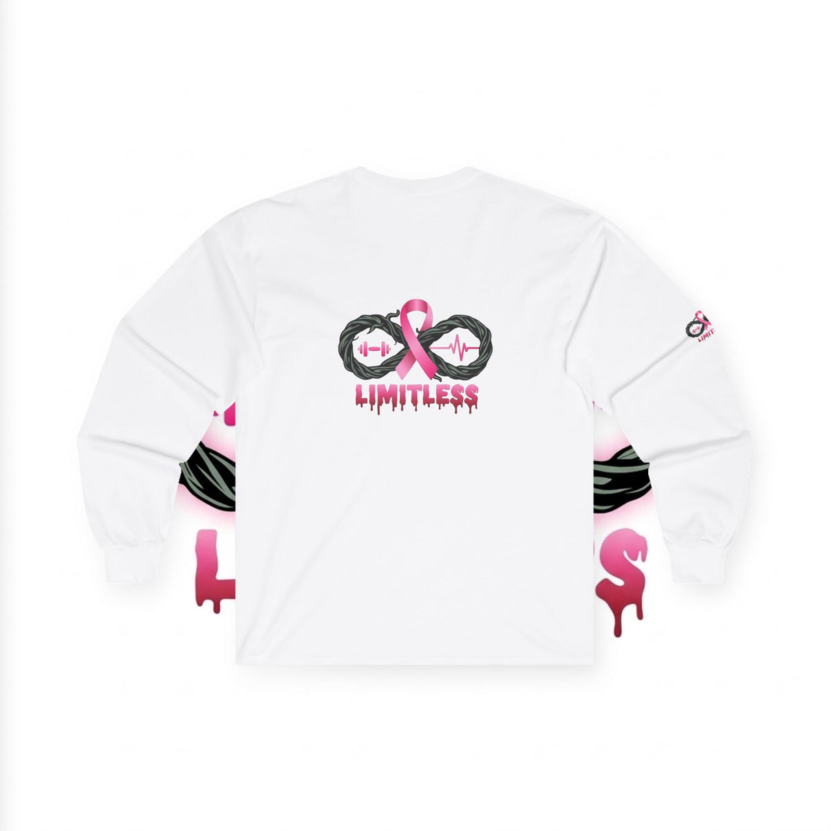 “Limitless” Breast Cancerween Long Sleeve Tee