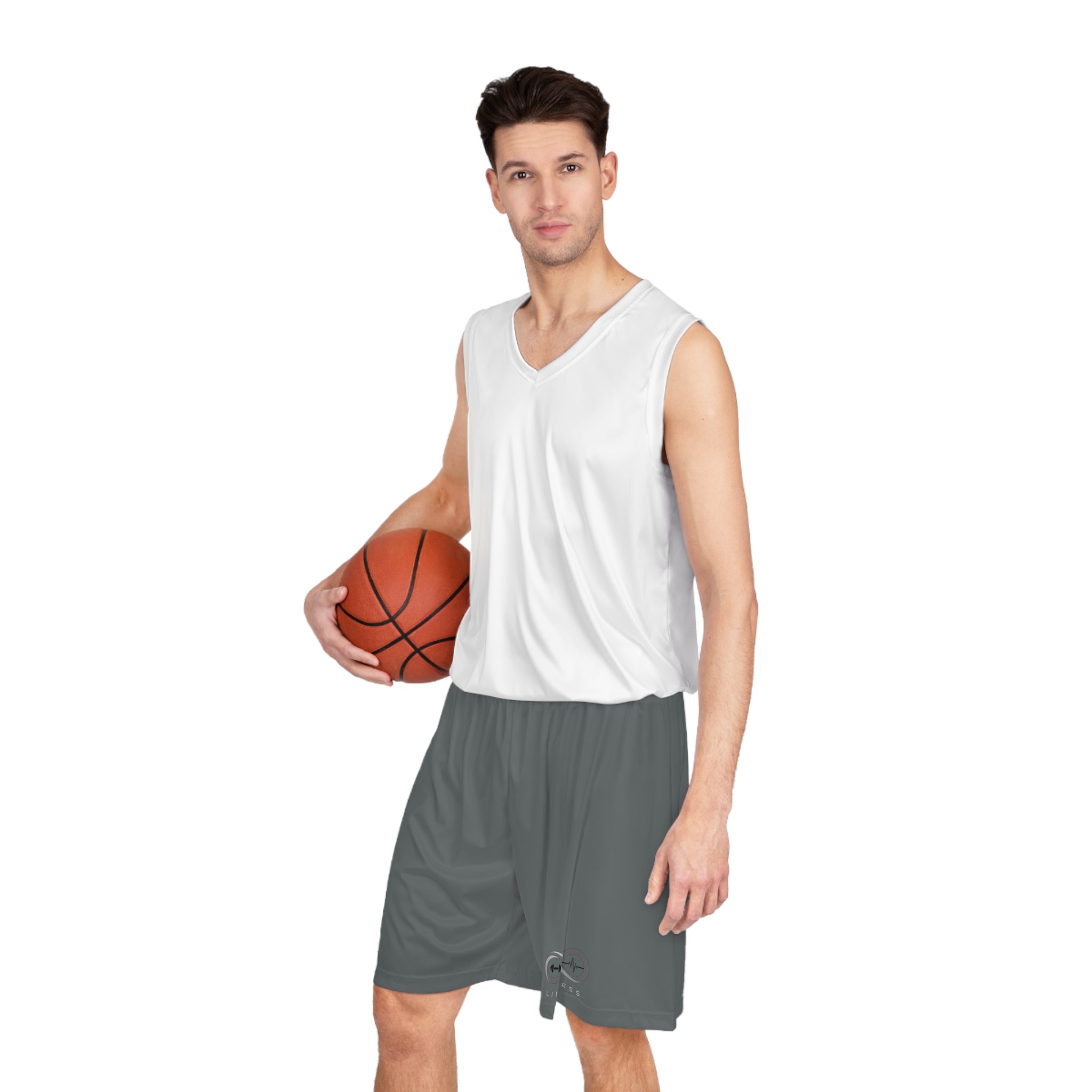 “Limitless” Basketball Shorts (Grey)