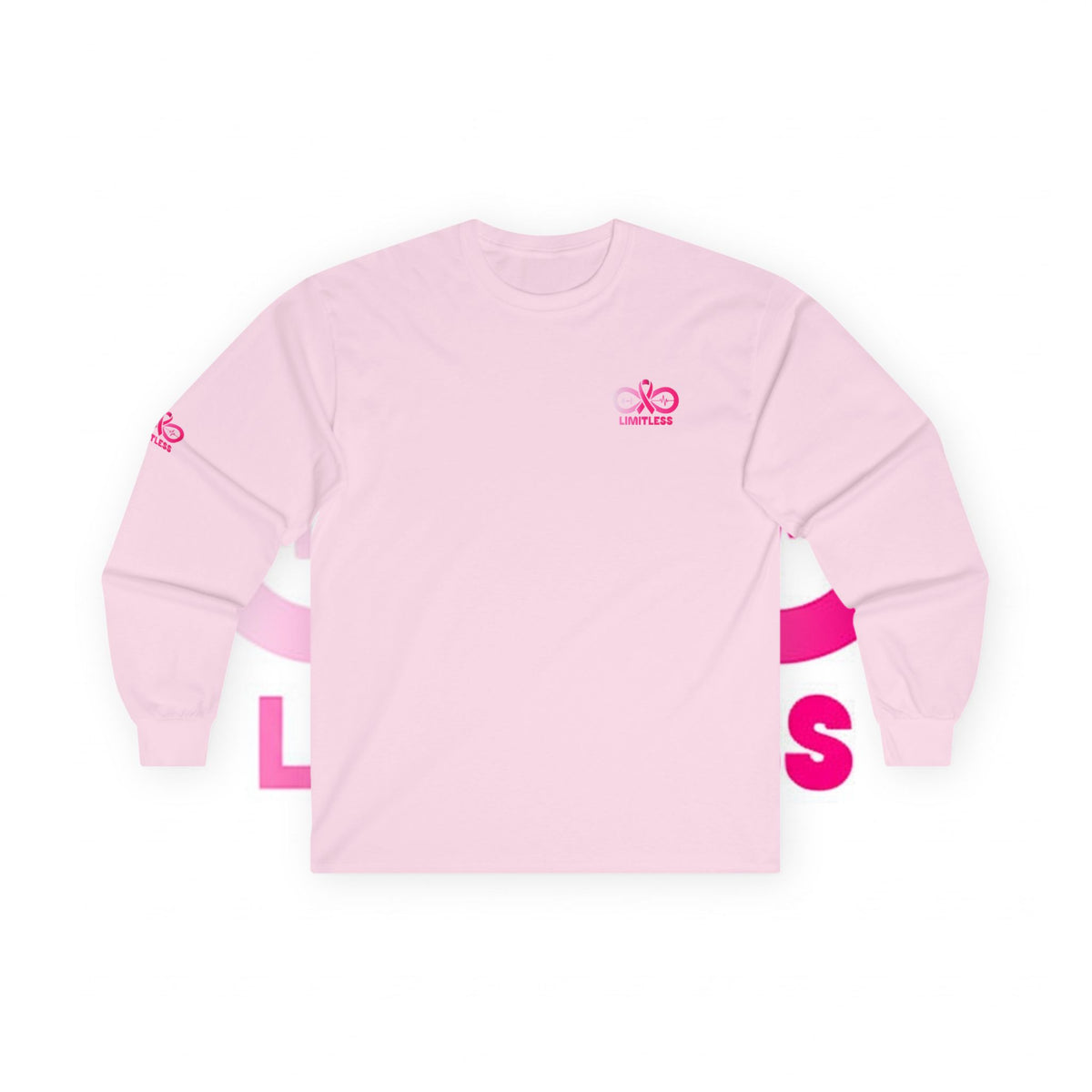 “Limitless” Breast Cancer Awareness Long Sleeve Tee