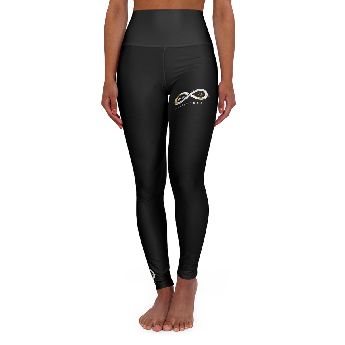 “Limitless” High-Waisted Leggings (Black)