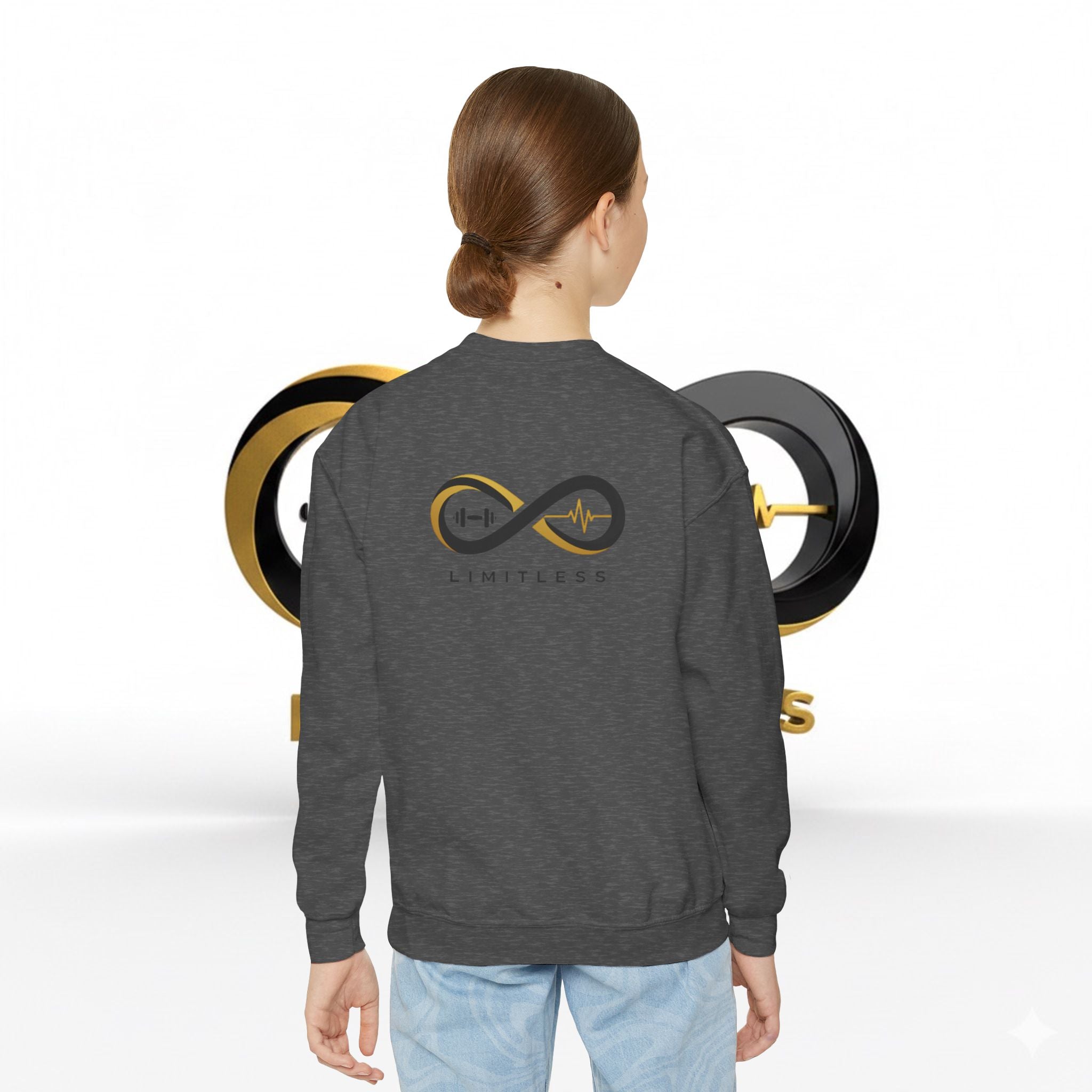 “Limitless” Youth Crewneck Sweatshirt