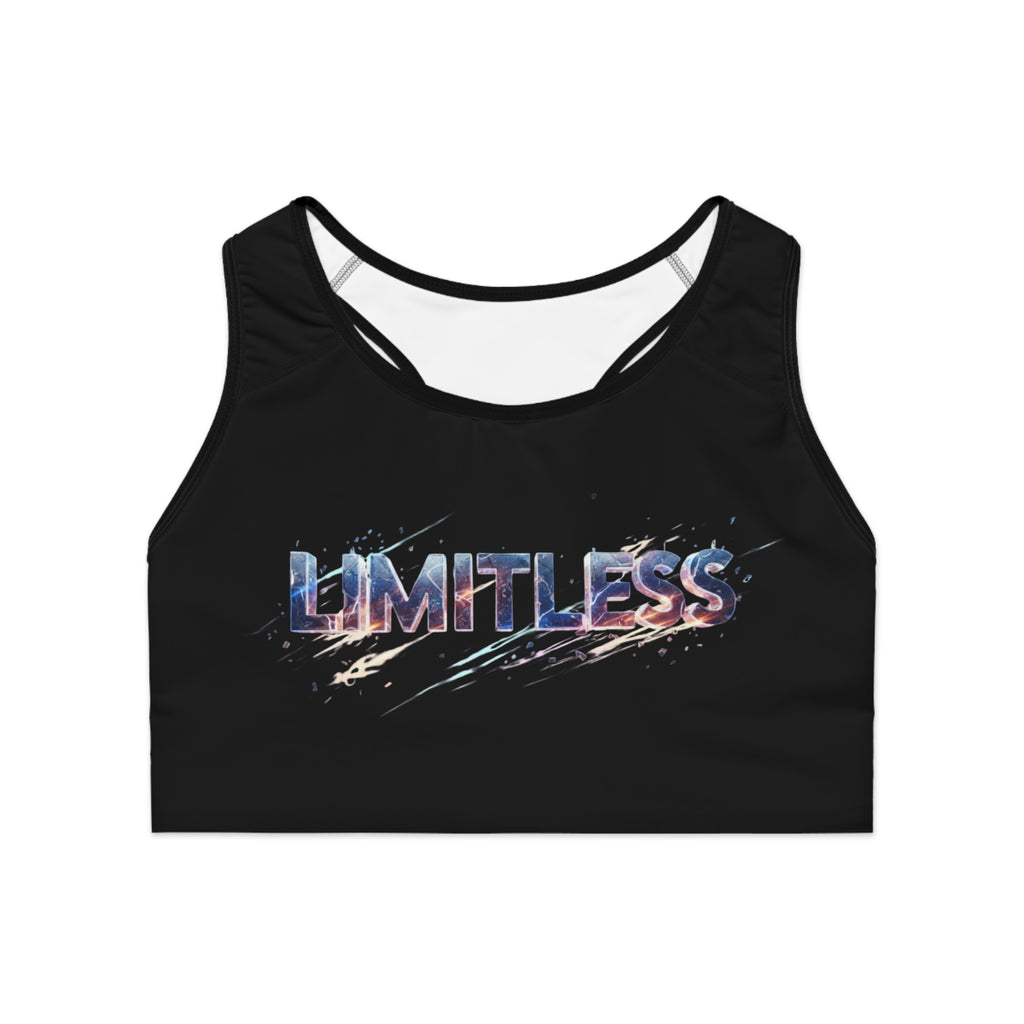 “Limitless” Sports Bra (Black)