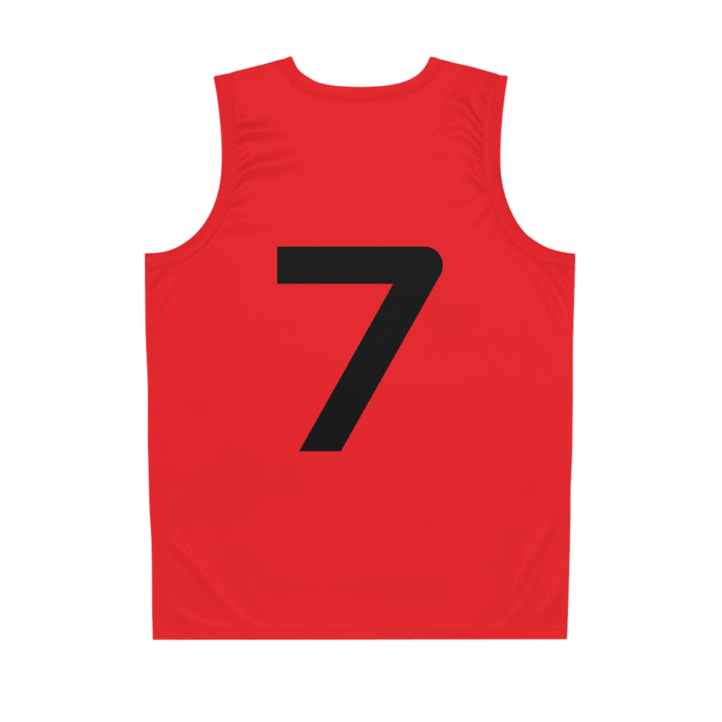 “Limitless” Basketball Jersey (Red)