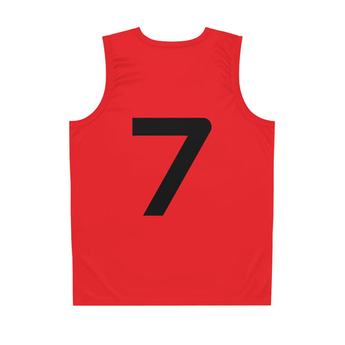 “Limitless” Basketball Jersey (Red)
