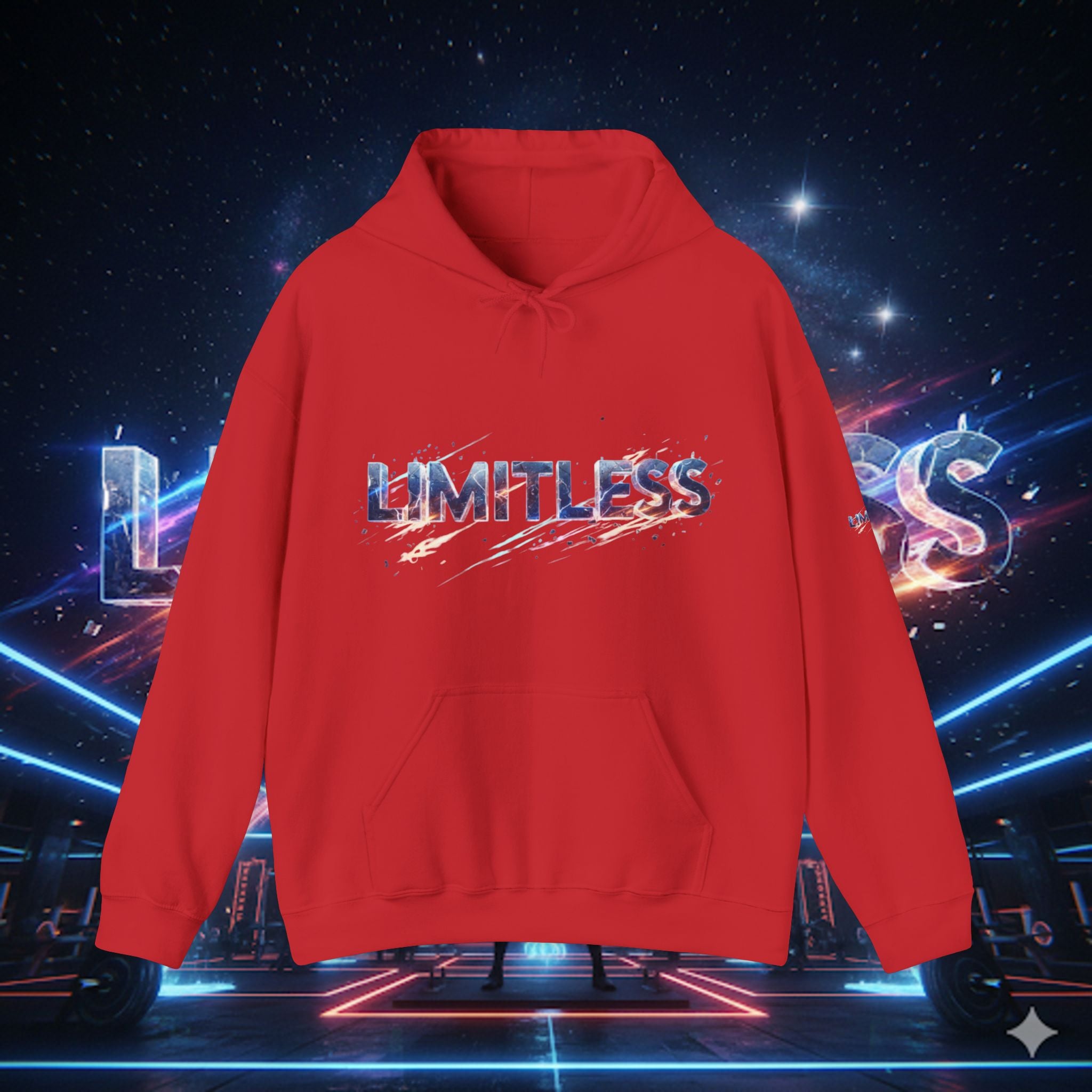 “Limitless BOLD ” Unisex Hooded Sweatshirt