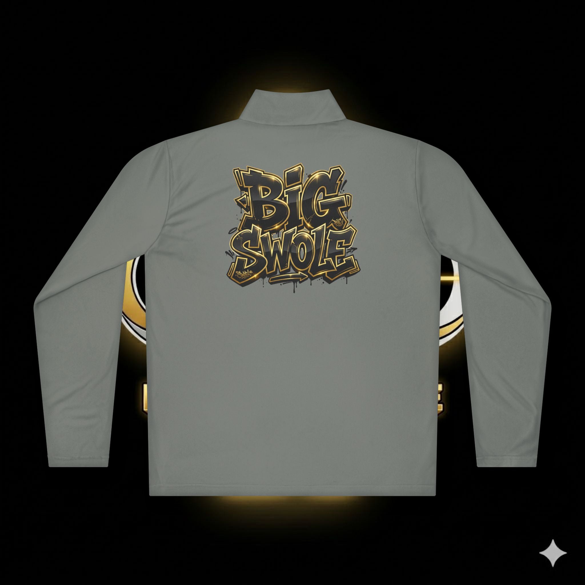 “Big Swole” Unisex Quarter-Zip Pullover