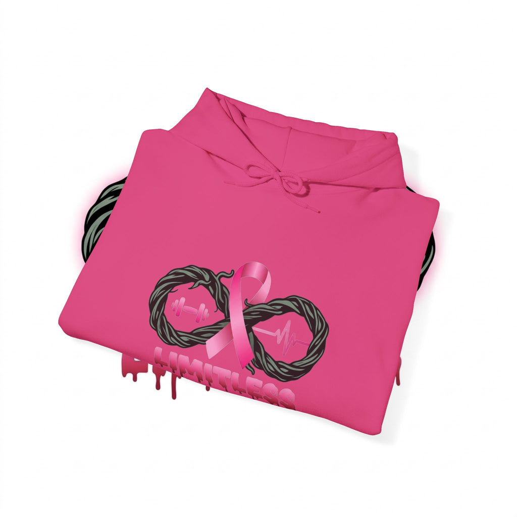 “Limitless” Breast Cancerween Unisex Hooded Sweatshirt