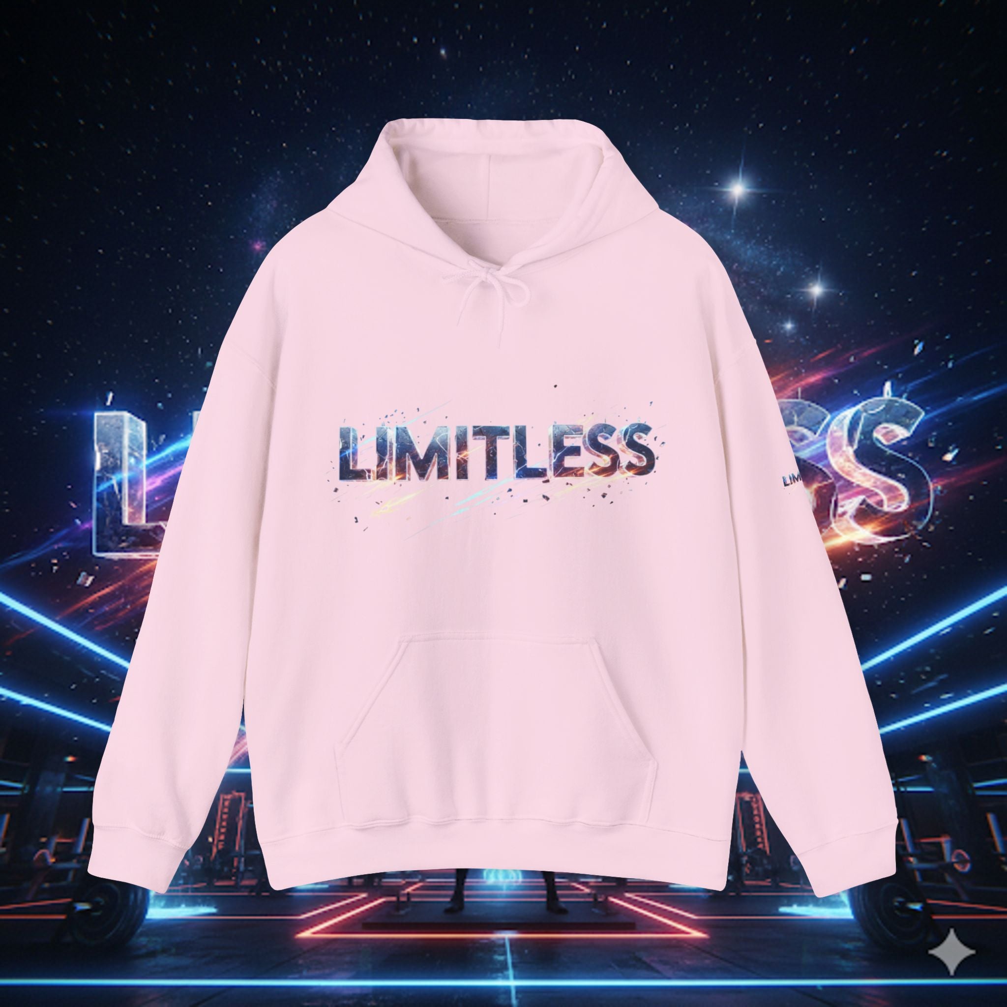 “Limitless BOLD ” Unisex Hooded Sweatshirt