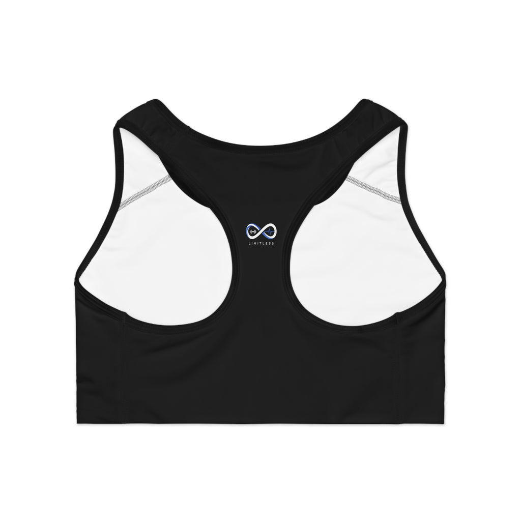 “Limitless” Sports Bra (Black)