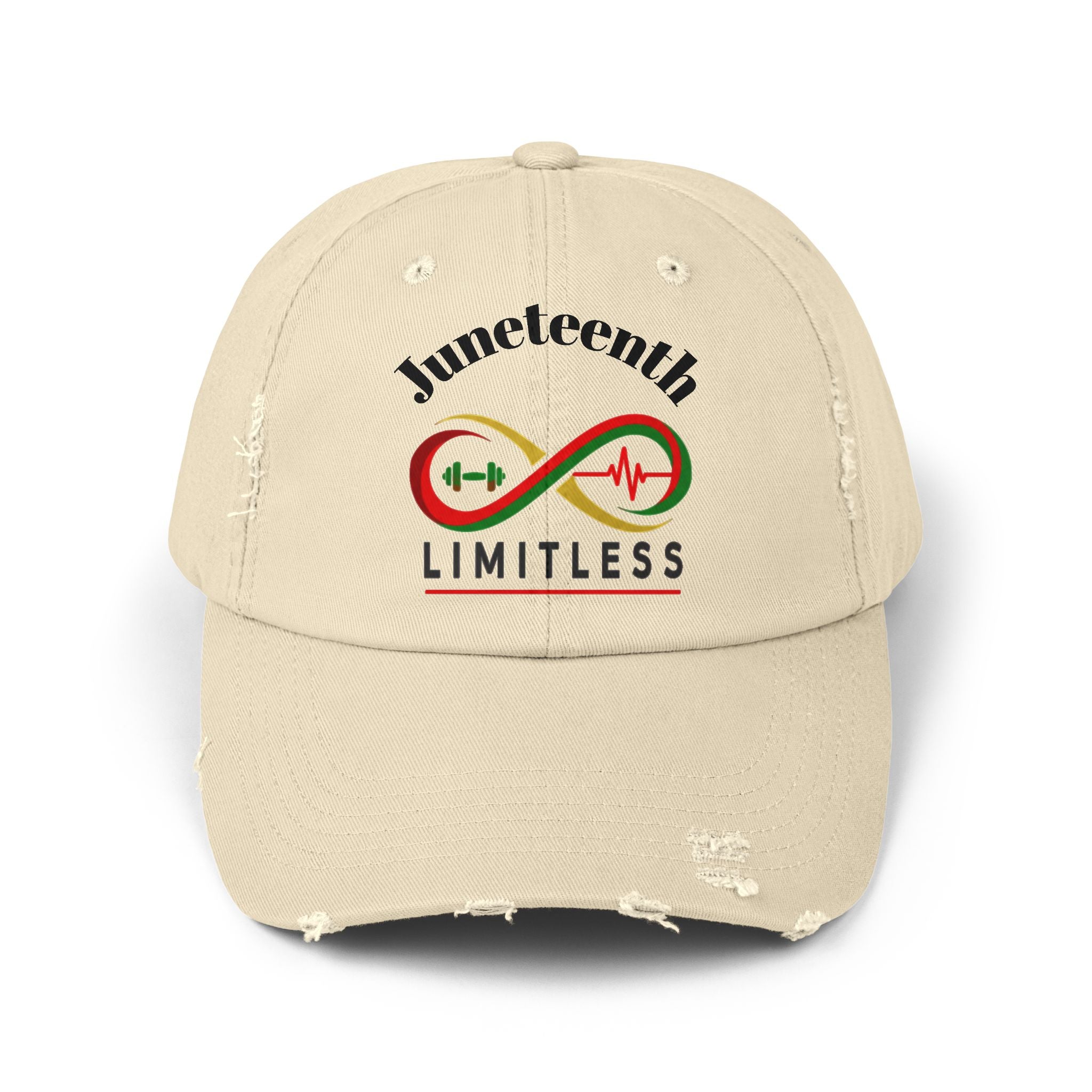 “Limitless” Juneteenth Distressed Cap