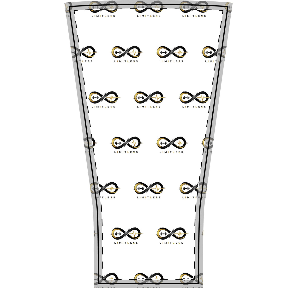 “Limitless” Unisex Arm Sleeves (White)