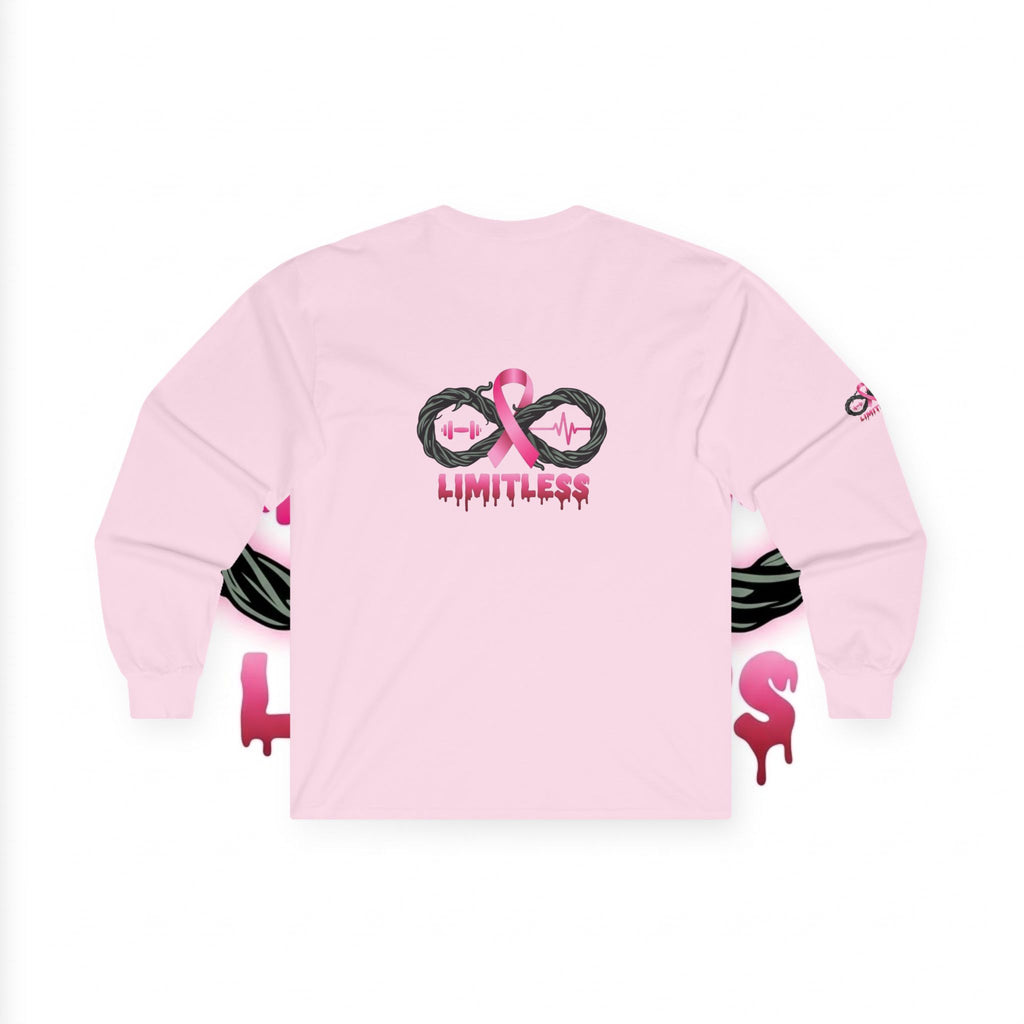“Limitless” Breast Cancerween Long Sleeve Tee