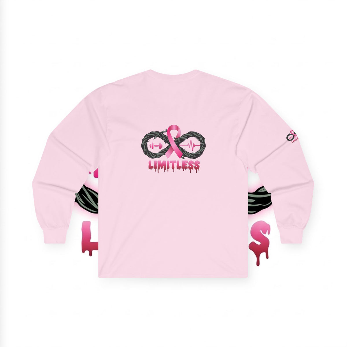 “Limitless” Breast Cancerween Long Sleeve Tee
