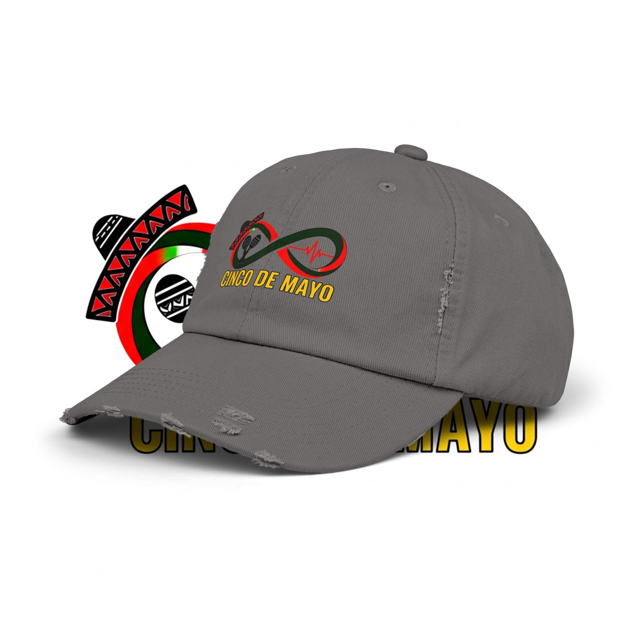 “Limitless” Cinco De Mayo Unisex Distressed Cap
