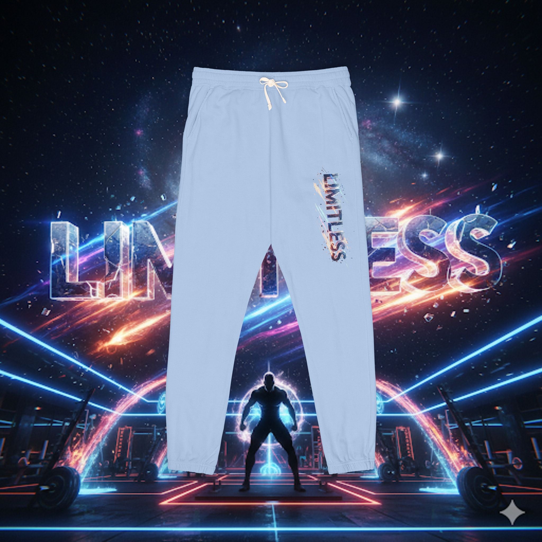 “Limitless” Unisex Fleece Sweatpants