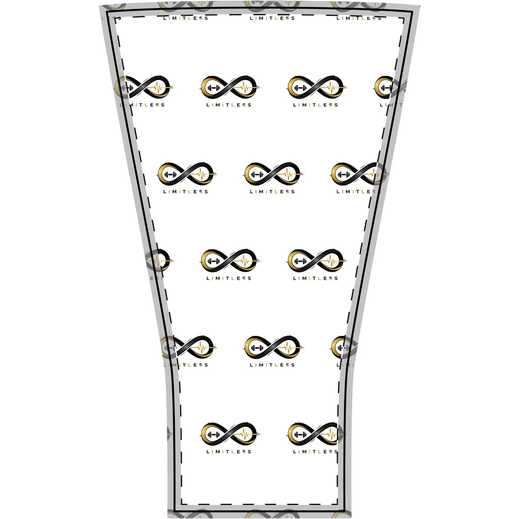 “Limitless” Unisex Arm Sleeves (White)